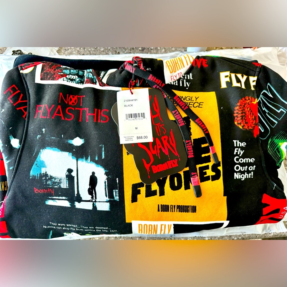 BornFly Scary Hoodie
